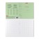 Notebook 24 sheets in the Erichkrause cage "Classic with a Linovka", cover coated a cardboard, an offset unit, green