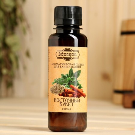 Fragrance for the bath and bath "Eastern Bouquet" Natural, 100 ml "Dobroparov"-3