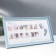 Photo frame plastic in 13 photos 4x4, 9x13 cm "My first year" Blue 20.7x38 cm