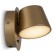 Bra Maytoni Mod421wl-L6BS3K, 1XLED, 7W, 12x12x12 cm, 350lm, brass color