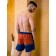 Male ISee shorts, size 50, blue color, terracotta