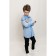 Surchachka upper for ISEE boys, height 146-152 cm, blue color