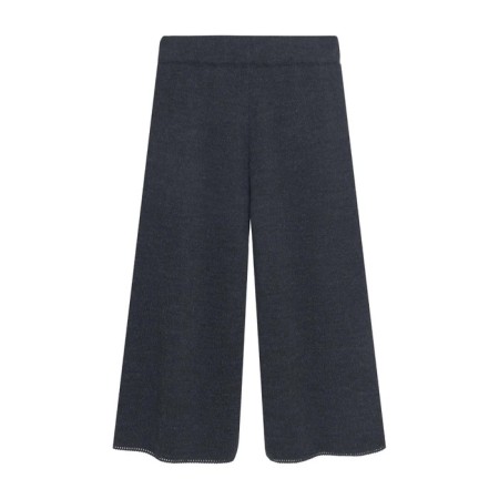 Pants for girls, height 104 cm, graphite color