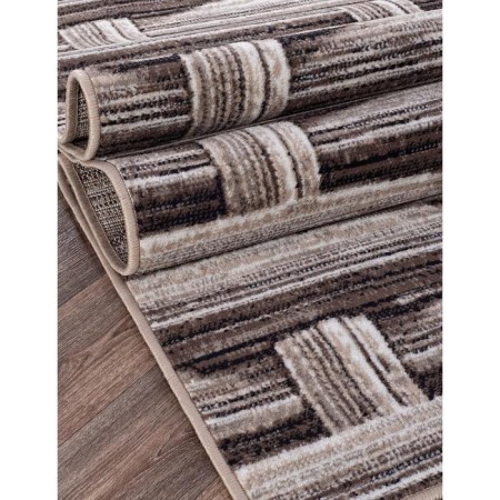 Rectangular carpet Merinos Sierra, size 150x300 cm, color BEIGE-BROWN 2-2