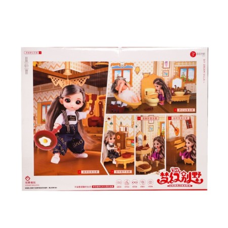 House for dolls "My dear house", with dolls 2 pcs., 209 details, with accessories-7