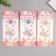 Sticker of rhinestones Plastic "Kitenok and Rose" MIX 19x8.5 cm