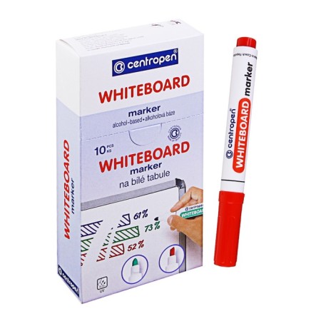 Board of 5.0 mm centropen 8559, line 2.5 mm, red color