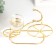 Summary Metal, glass for 1 candle "Bicycle" D-4.5 cm gold 18.5x6x14 cm