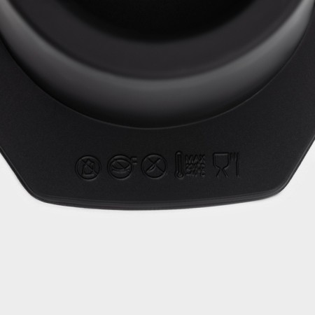 Form for the ice “cylinder”, silicone, 21 × 4.5 × 9 cm, 3 cells (5.5 × 4.5cm), black color is black-5