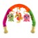 Soft game is soft on the crib, stroller "Octopuses", 25-84 cm, rattles, 3 toys mix, crush me