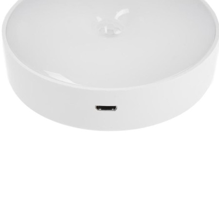 Two -tone lamp with a motion sensor., 6 LED, 2.5 watts, from battery. bat., 3000k+6000k, white-6