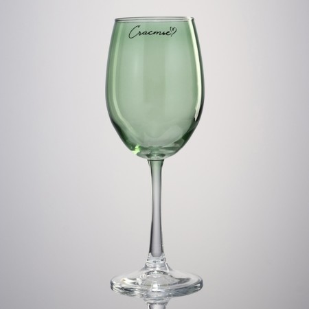 Glass for the wine "Happiness", 360 ml, green-1