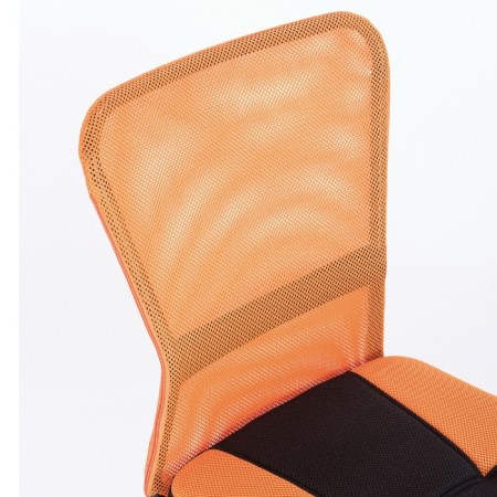 Compact Brabix "Smart MG-313", without armrests, black/orange-5