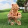 Figure pot "Bear" Brown, 25x25x15cm