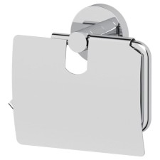 Toilet paper holder with a lid, chrome, artwelle