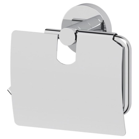 Toilet paper holder with a lid, chrome, artwelle