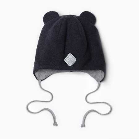 Baby hat, blue color, size 42-44