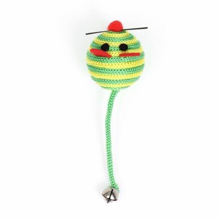 Tekstil ball, 4.2 cm, green-3