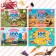 100 stickers set of "training", 4 pcs. 12 p.