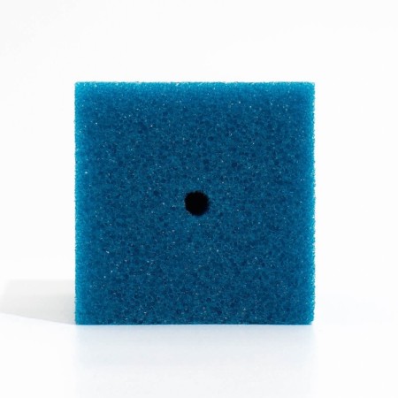 Rectangular sponge for filter No. 13, coarse, 12 x 12 x 16 cm, blue-2