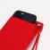 Women's wallet with lightning, red color