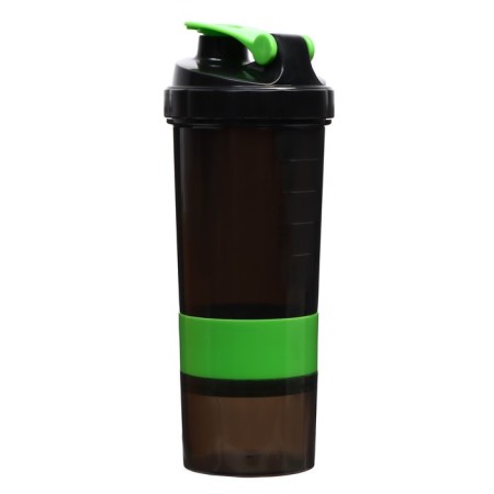 Shaker, 500 ml, series: Crossfit Plus, "Master K", 26.5 x 11 cm, green-1