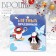 New Year's Brooch "Mr. Penguin", colored in gold