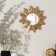 Wall mirror "brightness", D mirror surface 11 cm, color "aged gold"