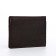 Male purse without fastening, for bills, for cards, brown color