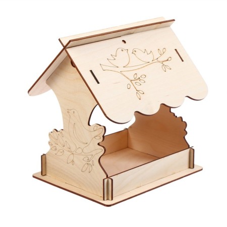 Bird feeder "Bird on a branch", 19 × 21 × 21 cm, Greengo-10