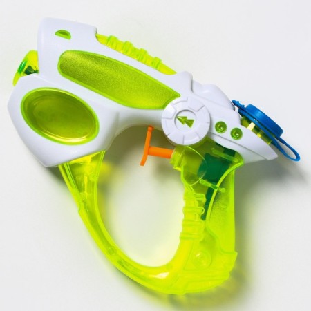 Water gun "Blaster", blue tractor mix-2