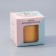 Aromatic giant candle in a glass "Fruit fusion", soy wax, 10x10 cm