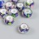 Busina for creativity plastic "Lill - graffiti" 1.3x1.3x0.8 cm