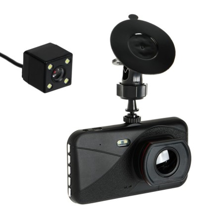 DVR Cartage Premium, 2 cameras, HD 1080P, IPS 4, review 170 °