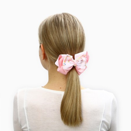 Outlet. Hair bow on a hairpin, 12 cm, princesses-5
