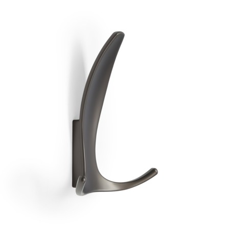 Furniture hook CAPPIO FLAT, three -rod, graphite color
