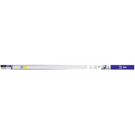 Linear LED lamp ERA LLLED-01, 874x22x37 mm, IP20, 12W, 1000lm, 6500k, white-2