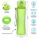 Water bottle, 600 ml, "movement - life", with a drinker, green