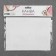 Canvas for embroidery No. 11, 30 × 20 cm, white color
