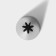 Konfinett confectionery “Closed star”, D = 3 cm, output 1.2 cm, stainless steel