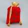 Gift sugar suction "with love", snowflakes, embossing, 10 x 12 cm +/- 1.5 cm, New Year