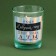 New Year's candle in a glass "New Year's plans", chocolate