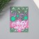 A postcard with the seeds "grow itself" "Happy New Year!" 5*7cm
