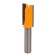 Frases groove Encor Prof 46015, straight, on wood, d = 8 mm, 15 x 25 mm