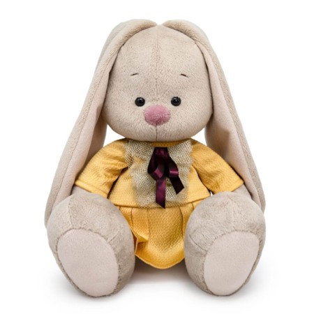 Soft toy "Bunny mi in a golden dress", 23 cm