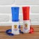 Whistle-jet fan "Russia", coat of arms, 17 cm, mix color