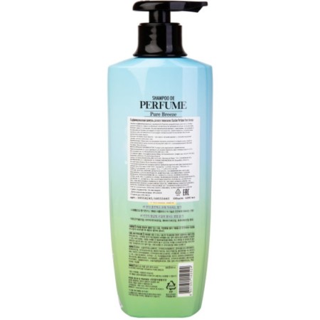 Shampoo for all types of hair Elastine Perfume Pure Breeze, perfumed, 600 ml-1