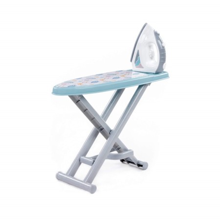 Game set "Iron No. 3" with an ironing board, gray-blue-3