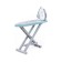 Game set "Iron No. 3" with an ironing board, gray-blue