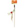 Dear Dobrostka "Dragonfly", wooden stick 40 cm, mix of flowers